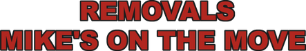 Mikes On The Move Removals Logo