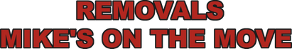 Mikes On The Move Removals Logo
